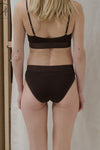 BASERANGE Stretch Flared Briefs UNEL Collection Ribbed Cotton Portugal BAS-UNEL-BL-000-TACTILE